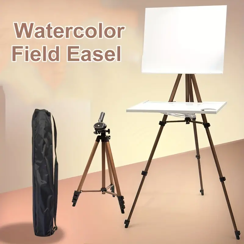 Watercolor Filed Easel For Painting Vertical To Horizontal - Temu