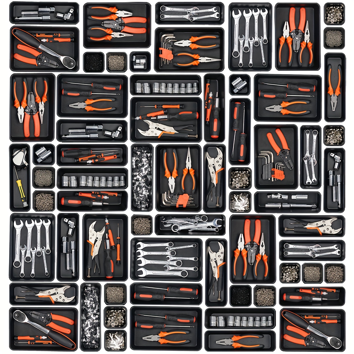 Tool Box Organizer Tool Tray Dividers Toolbox Drawer - Temu