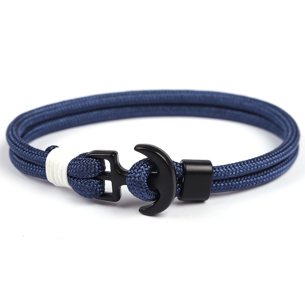 Retro Anchor Statement Bracelet