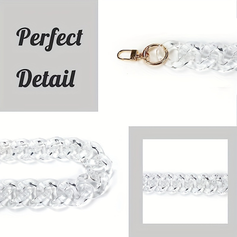Acrylic Extension Chain Handbag Replacement Strap DIY Accessories