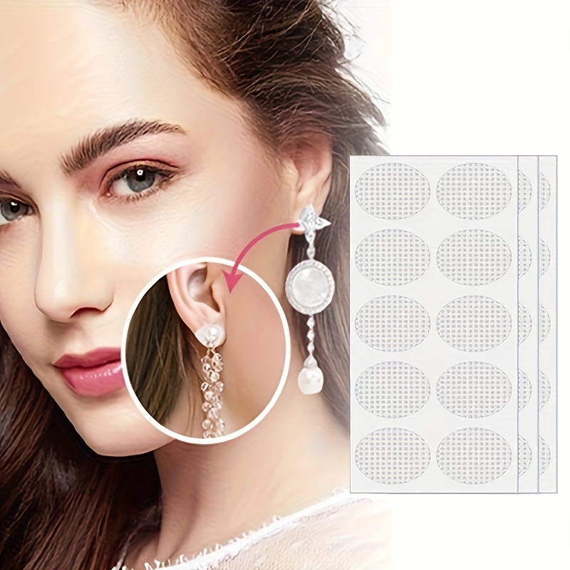 100pcs Invisible Ear Lift for Ear Lobe Support Tape Stretched Ear