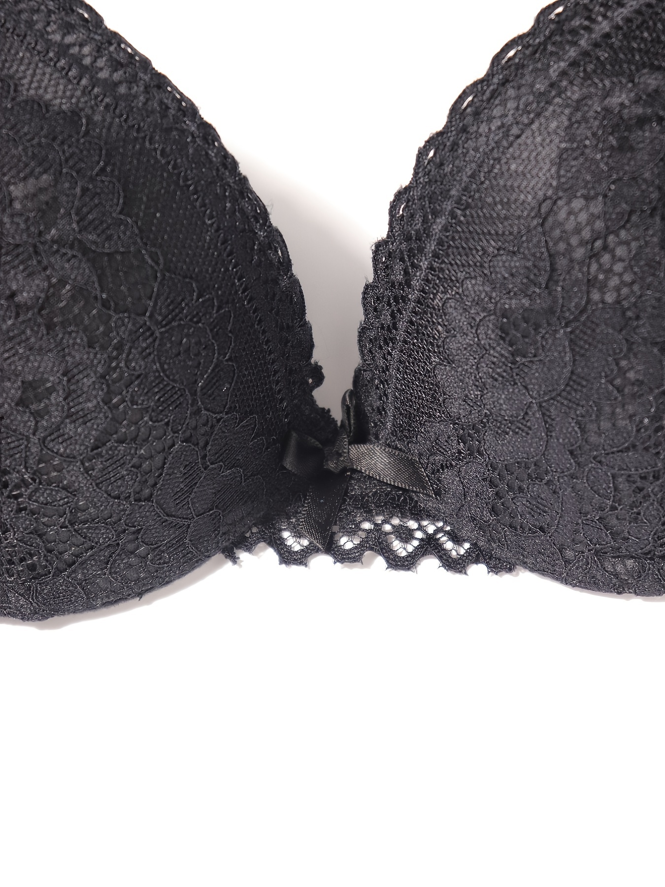 Floral Lace Stitching Contour Bras Breathable Micro Elastic - Temu
