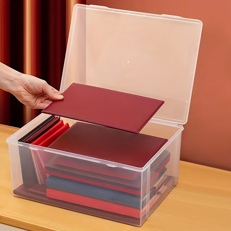 Boîte de rangement Simple pour documents de bureau, boîte de