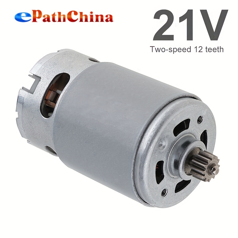 An Wrench18v High Torque Rs775 Dc Motor With 7-tooth Gear For Electric  Bicycles & Home Appliances