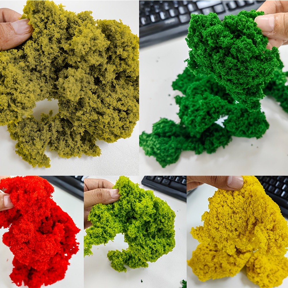 30g Simulation Tree Powder Diorama Static Grass Powder DIY Model Making  Materials Ultralight Polymer Clay Doll