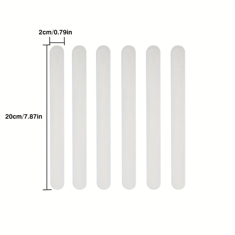 5pcs/12pcs/24pcs Tiras Antideslizantes Pegatinas - Temu Mexico