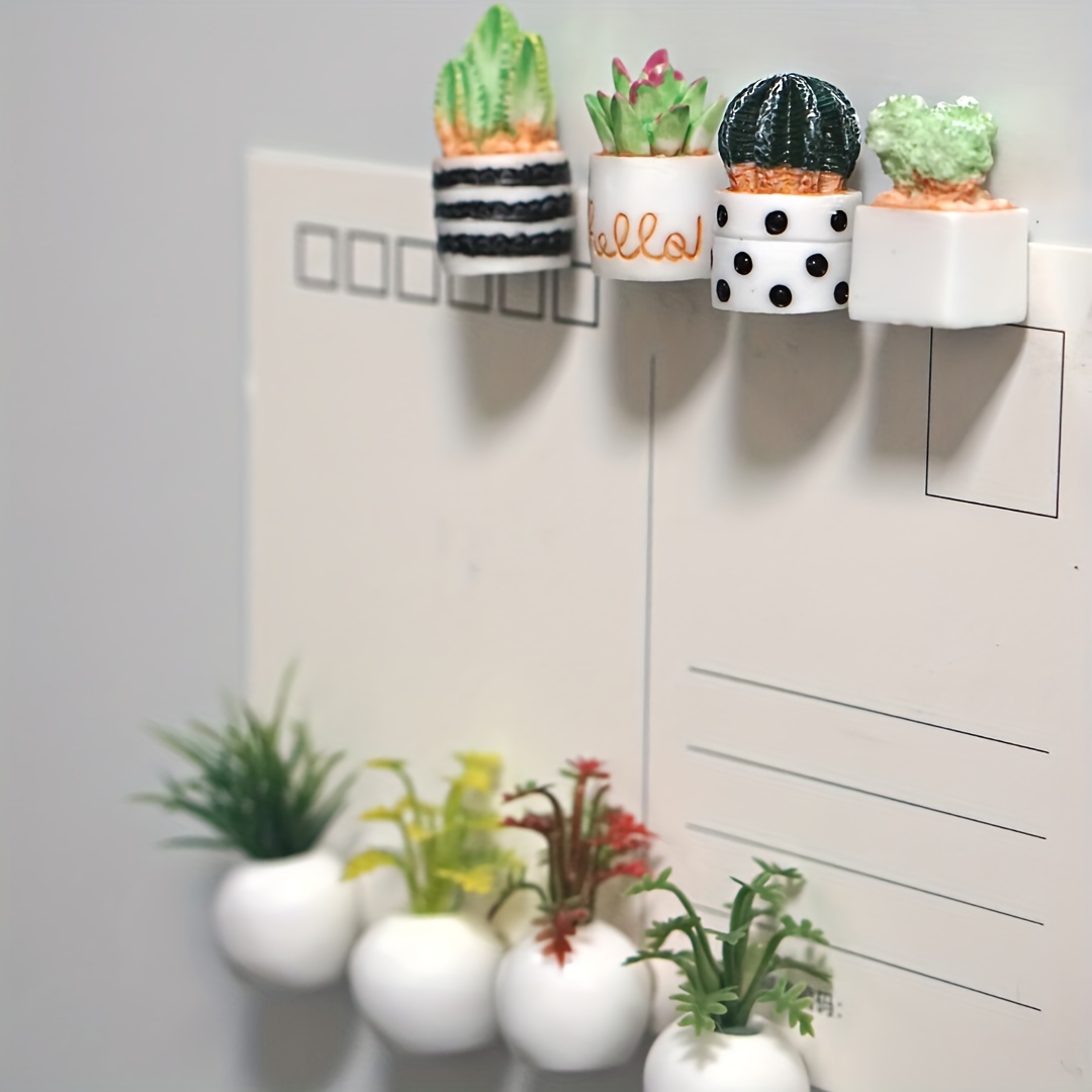 3D Cactus Réfrigérateur Aimants Message Board Pour Réfrigérateur Rappel  Autocollant Photo Mur Aimant Cuisine Décor À La Maison Accessoires X0731 Du  2,54 €