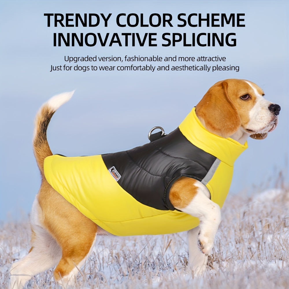 Waterproof & Warm Dog Coat Reflective & Comfortable Pet Jacket