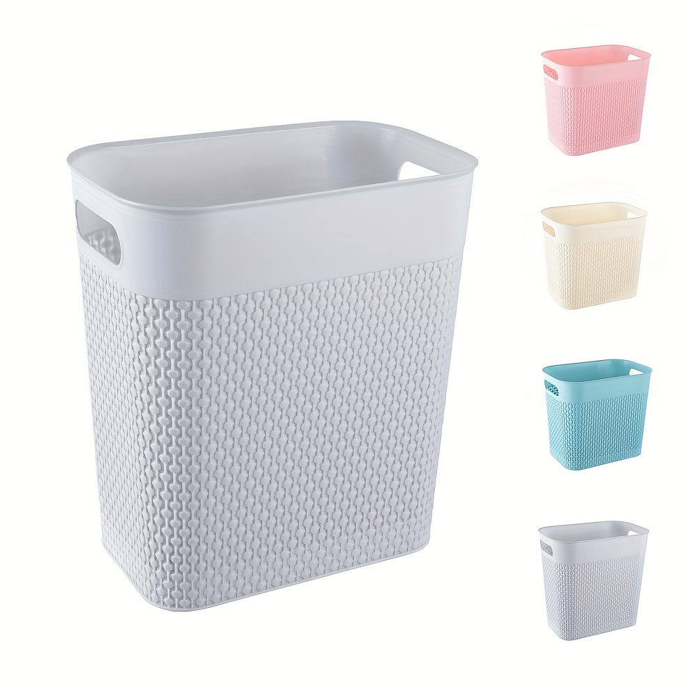 Double-layer Trash Can, Stackable Waste Bin For Kitchen Garden Yard Office,  Multifunctional Household Storage Basket - Temu