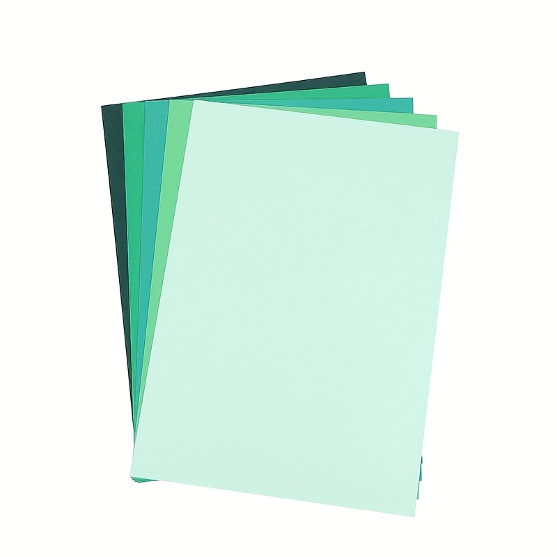 25Sheets Green Cardstock Paper, 8.5 x 11 Card stock for Cricut, Thick  Construction Paper for Card Making, Scrapbooking, Craft 90 lb / 250 gsm