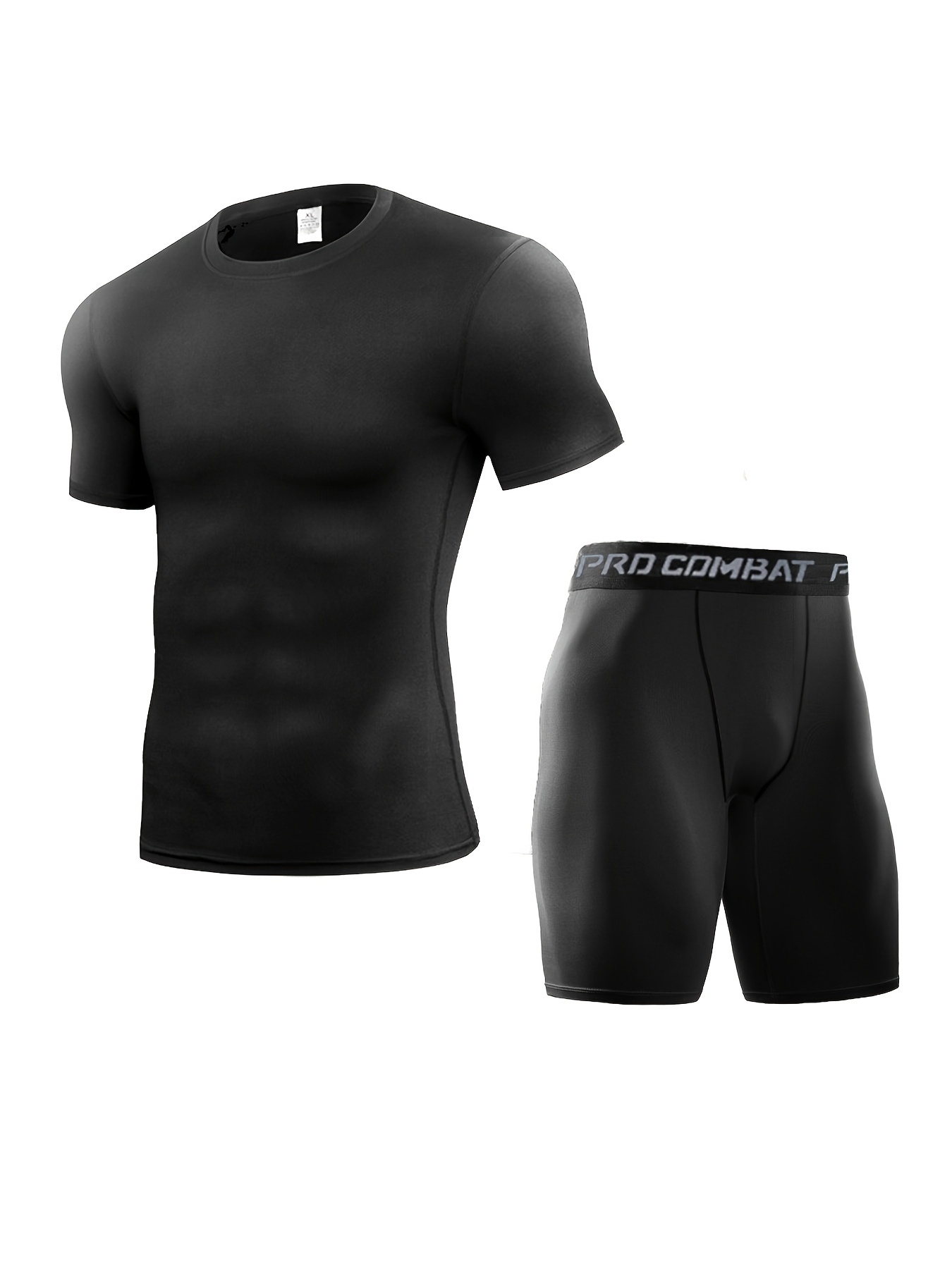 Ensemble de Sport - Fitness - Homme - T-shirt et Short - Séchage Rapide