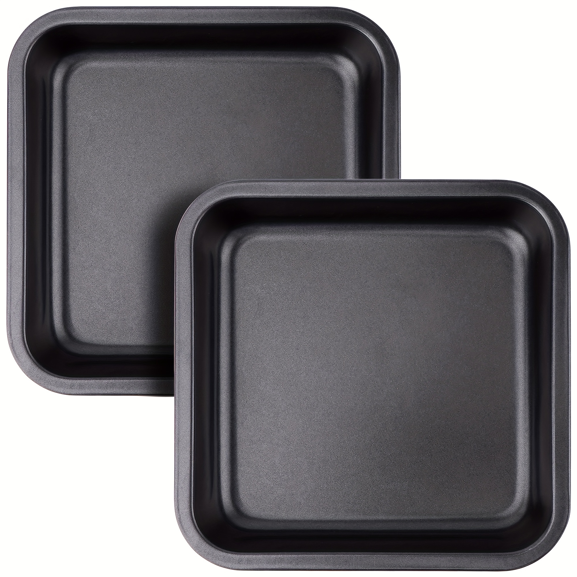 Thicken Carbon Steel Golden Baking Tray Nonstick Square Oven Cake
