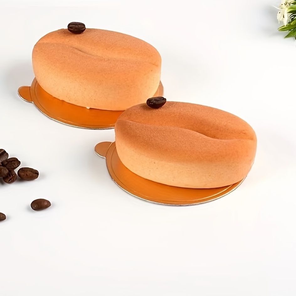 Mini Coffee Bean Shape Candy Mold For Chocolate And Cake - Temu