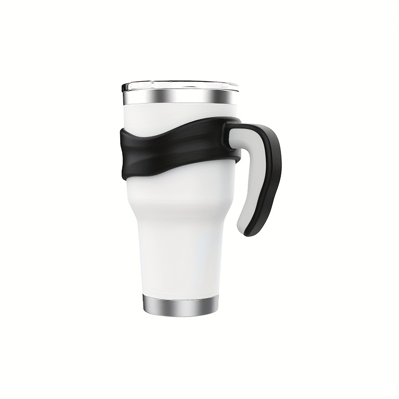 Plastic Tumbler Handle For Mug, Lightweight Spill Proof Cup Grip