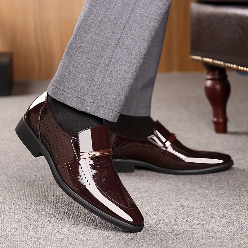 Classic Oxfords Dress Shoes for Men Breathable Causal