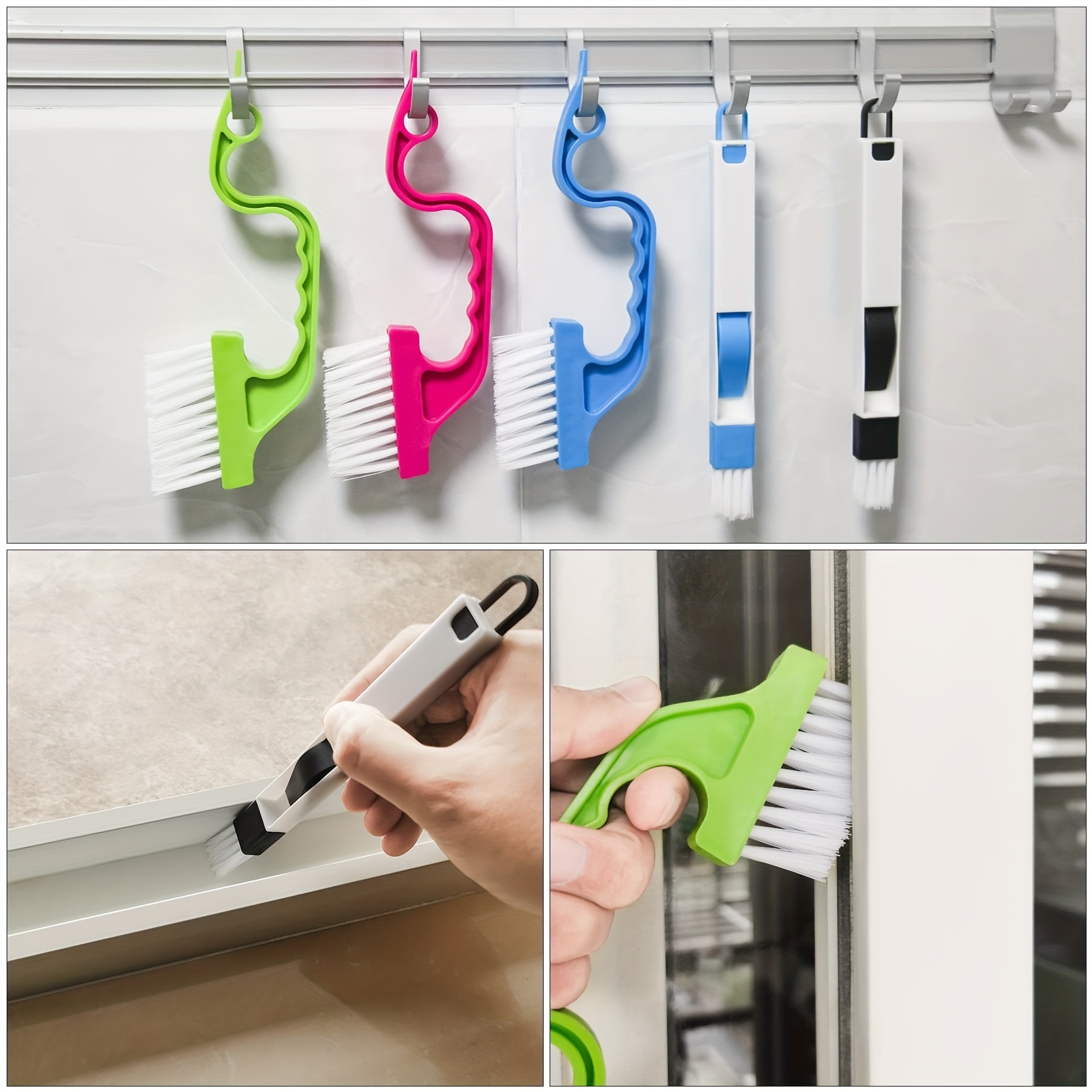 Groove Cleaning Brush, Multifunctional Cleaning Brush, Swan Shaped  Hand-held Cleaning Brush, Crevice Cleaning Brush, Window Track Cleaning  Brush, Door Track Kitchen Cleaning Brushes, Kitchen Bathroom House Cleaning  Supplies - Temu
