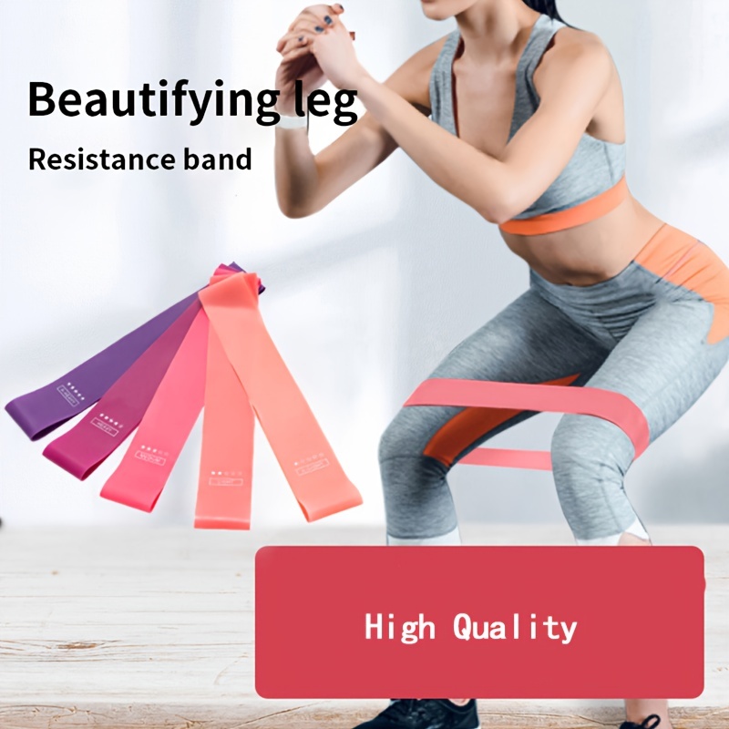 Yoga Elastic Resistance Bands Different Level Tpe Hip - Temu