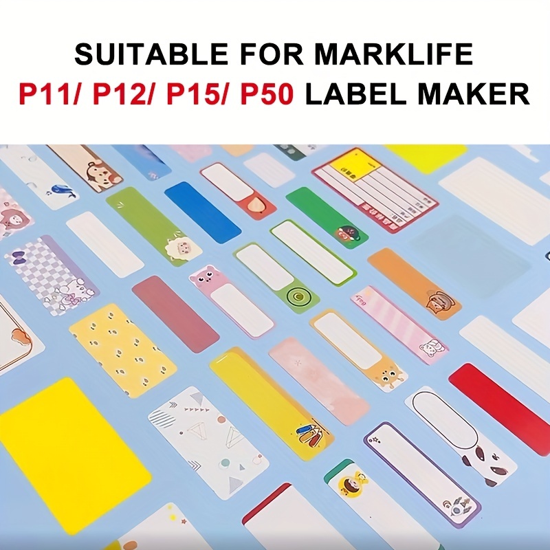 MARKLIFE P11/ P12/ P15/ P50 Ruban D'étiqueteuse White Label - Temu France