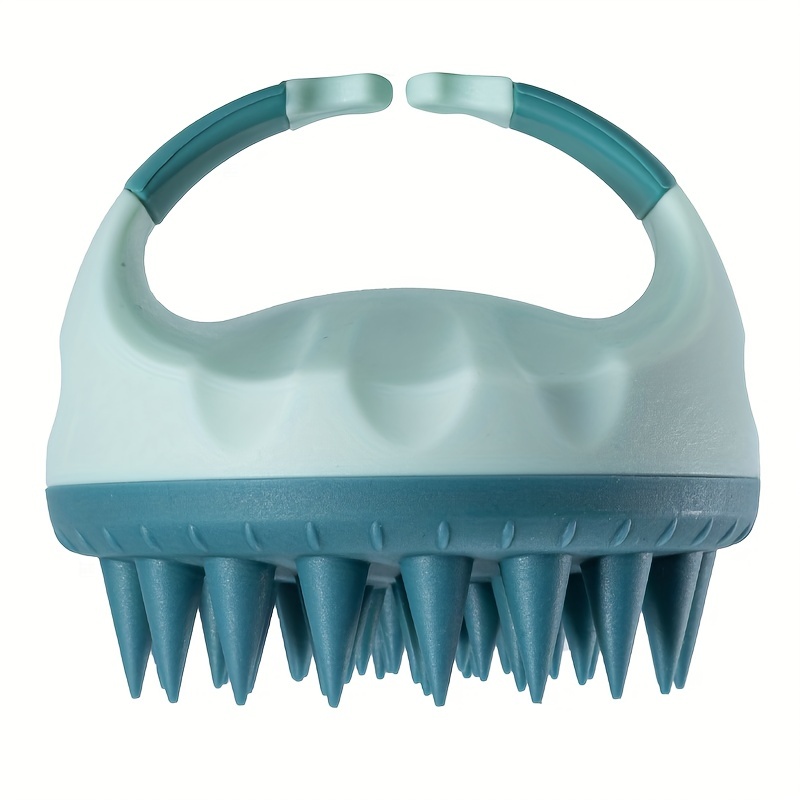 Silicone Scalp Massager Shampoo Brush Shower Cleansing Exfoliator