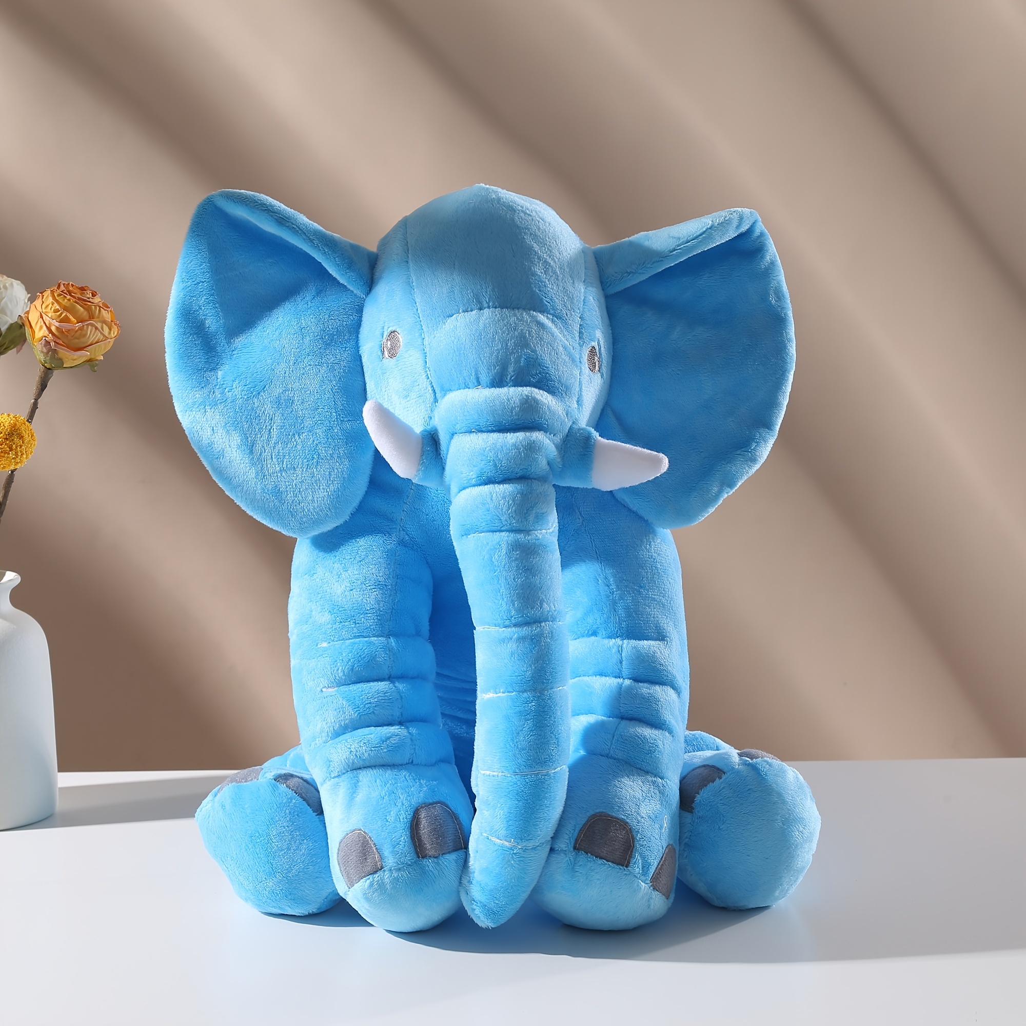 adorable elephant plush toy pillow