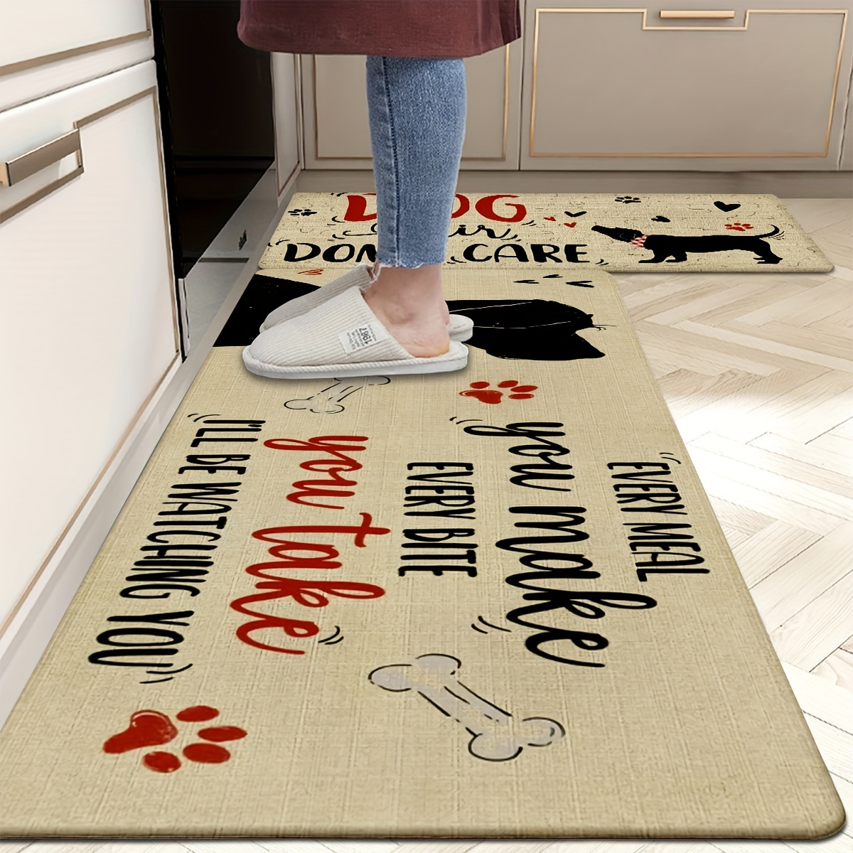  Pet Friendly Floor Protectors Mat, Anti-Skid