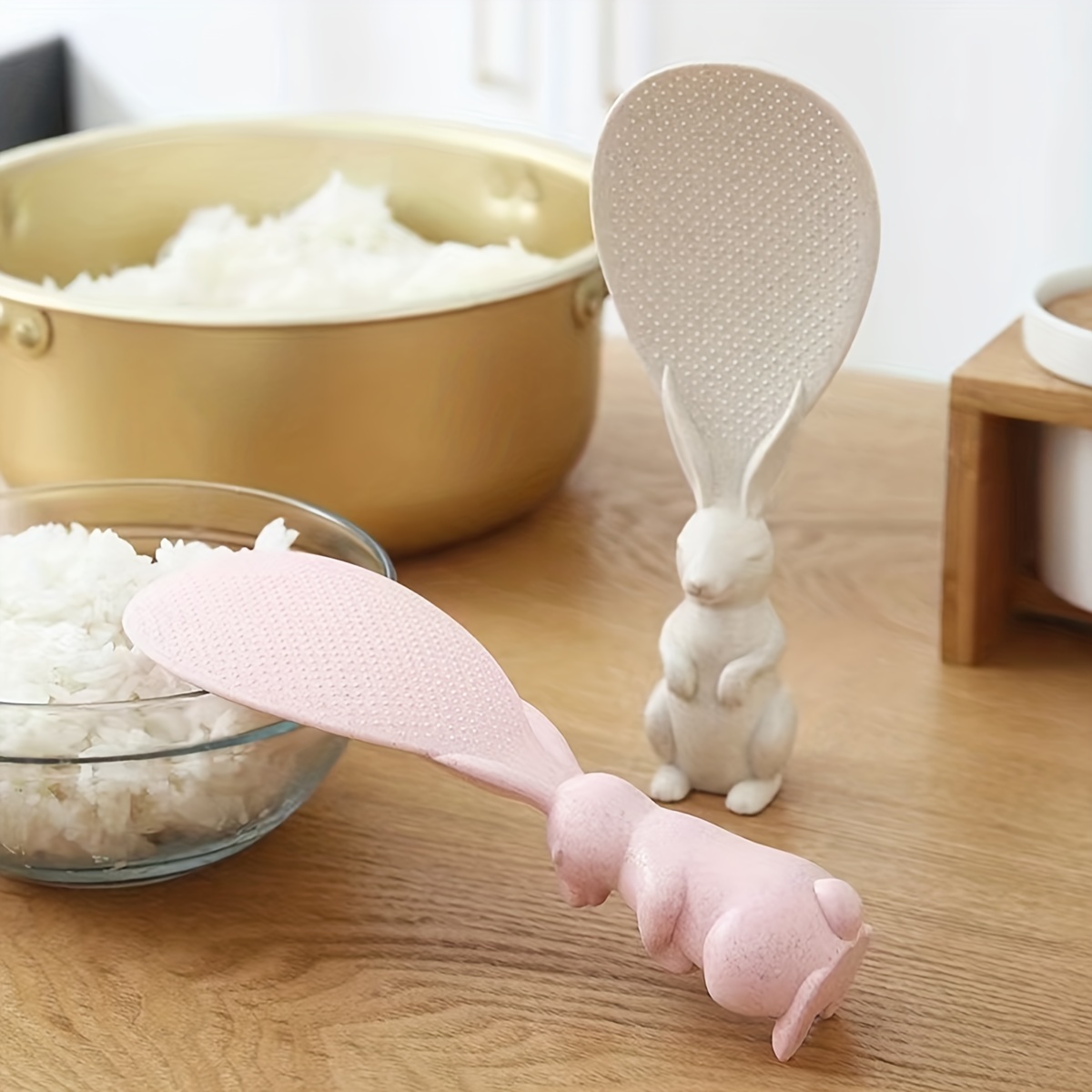 Rice Spoon Stand, Cute Kitchen Gadgets, Kitchen Rice Spoon