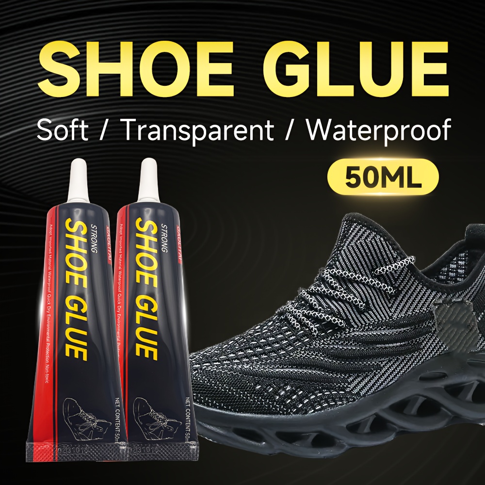 1pc 1.69oz Waterproof Shoe Glue Strong Repair Shoe Glue For Workshop,  Perfect Adhesive For Repair Glue Shoes, Repair Sole Heel Leather Rubber  Etc. Wat