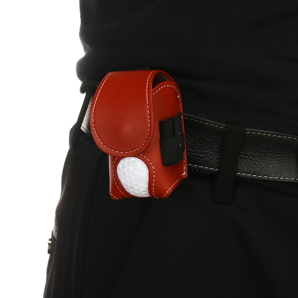 Portable Golf Ball Holder Waist Bag Men Convenient - Temu