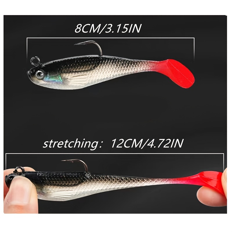 Fishing Lure Set Bionic Fishing Lure Soft Plastic Bait - Temu