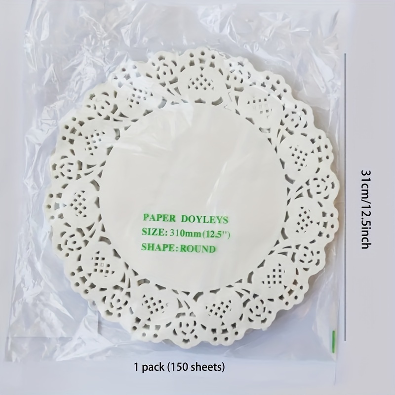 Lace Paper Doilies Doilies Placemats Grease Absorbent Paper - Temu