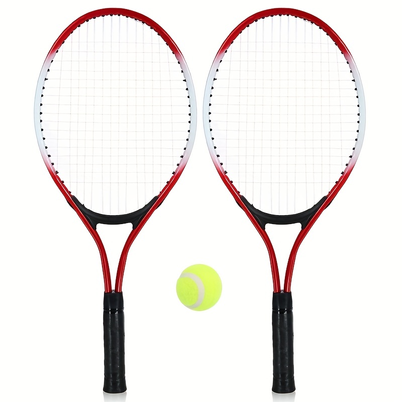  OPPUM Raquetas de tenis profesionales de 27 pulgadas (paquete  de 2), cuerdas ligeras y duraderas, ideales para jugadores principiantes e  intermedios : Deportes y Actividades al Aire Libre