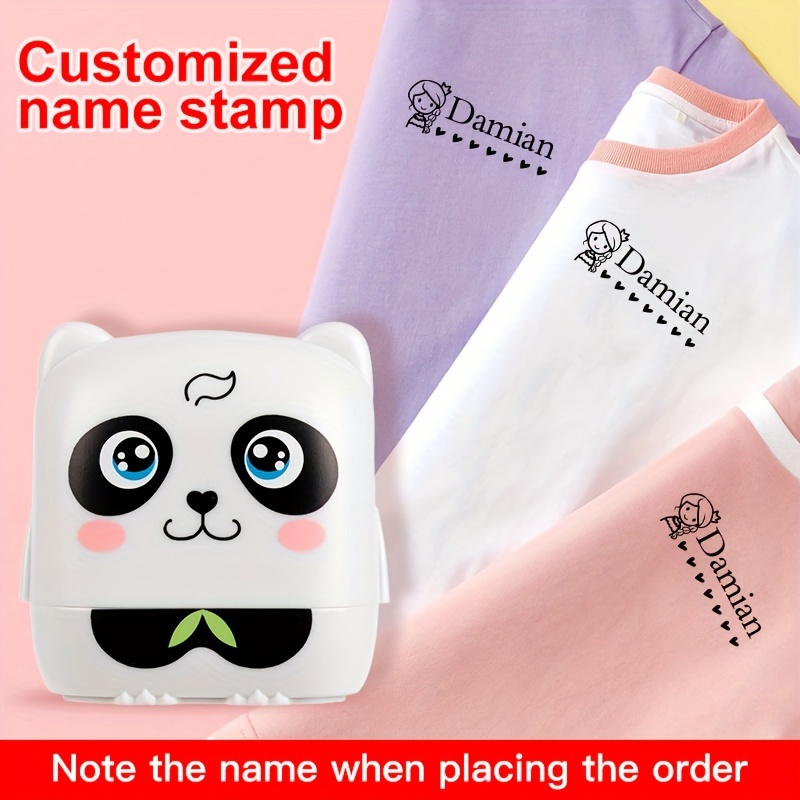 Name Stamp For Clothing, Custom Name Stamp Personalized Diy Name