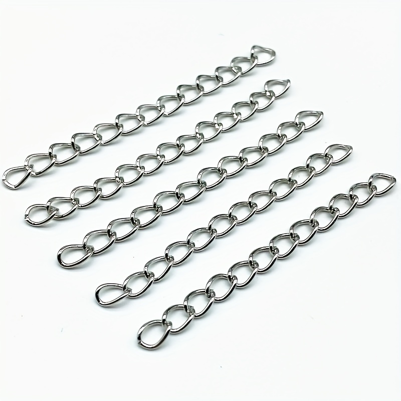 10 / 20pcs Stainless Steel Extension Chain Chain Extensions for