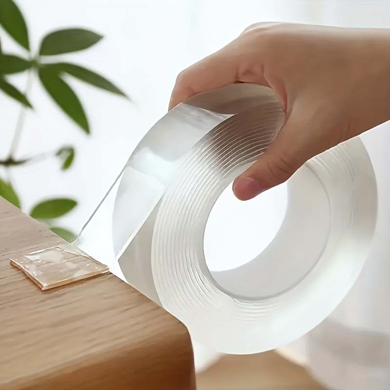 Thin Clear Double Sided Tape, fix extrusions to smooth surfaces