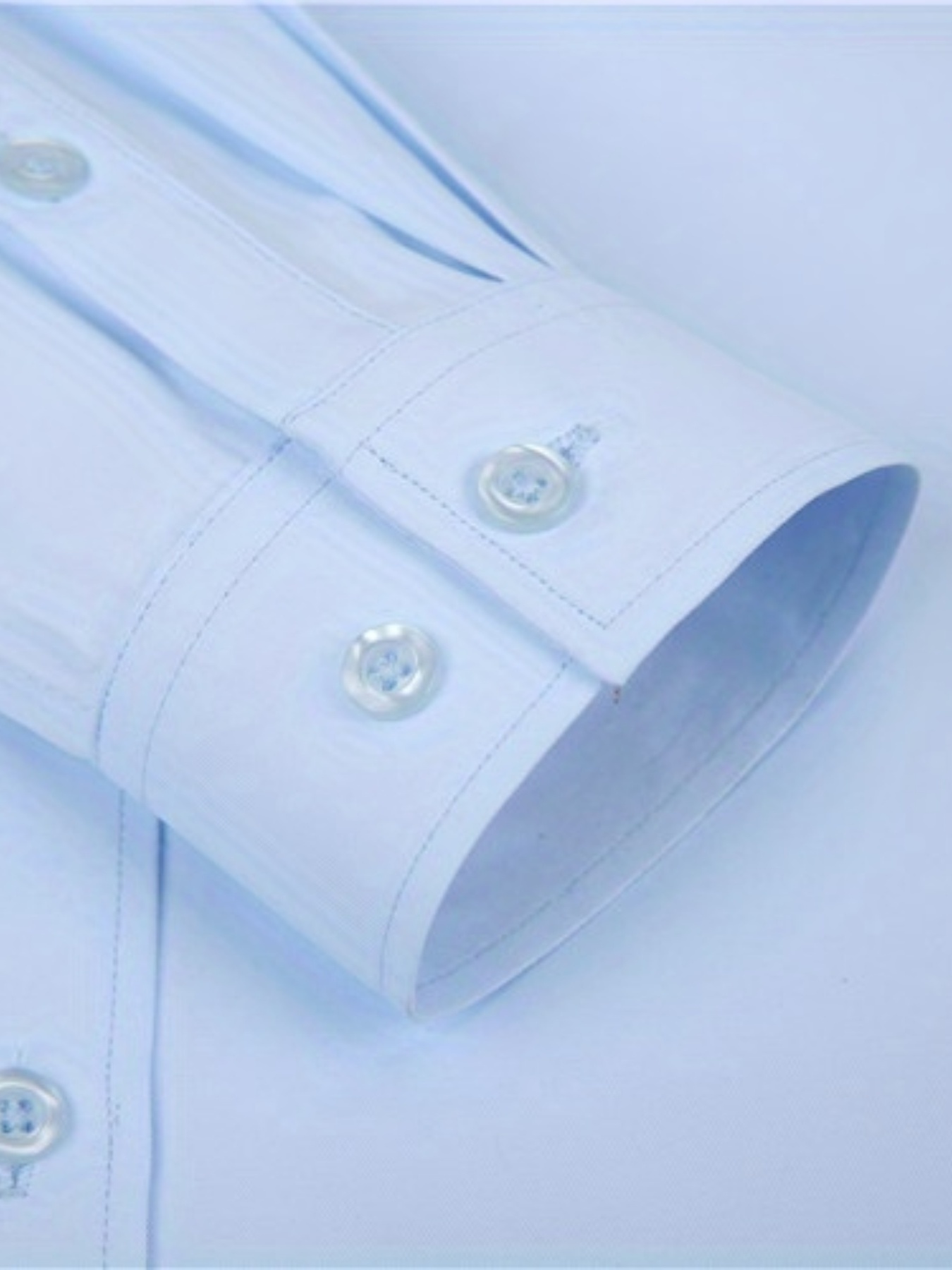 Paquete de camisetas de manga larga con botones de manga larga para hombre,  para primavera y otoño, color sólido, blanco, S: : Moda