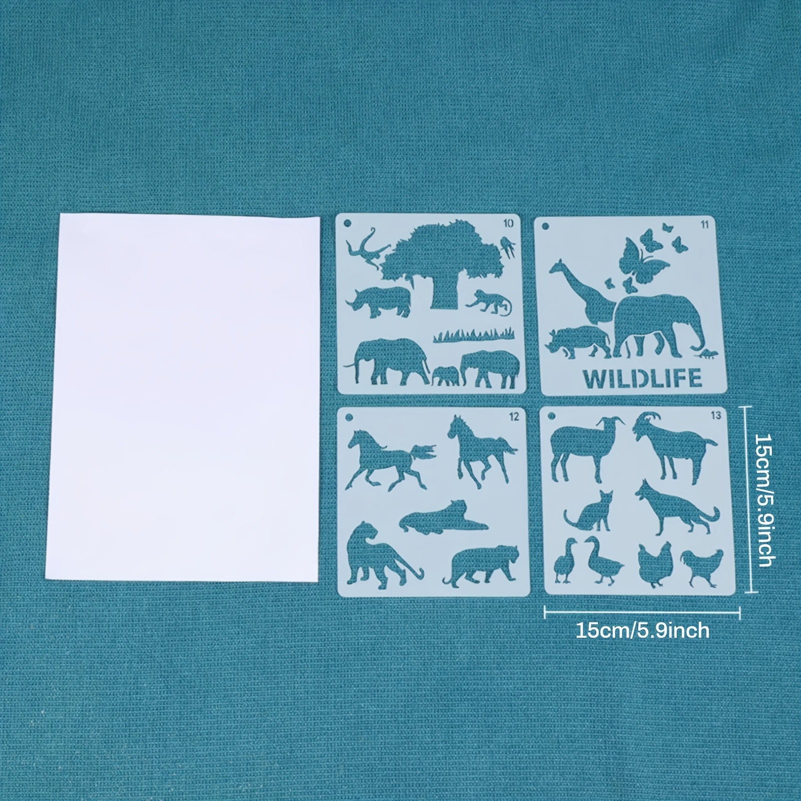 Template Paint Reusable Stencils Wall Stencils Diy Craft Stencils