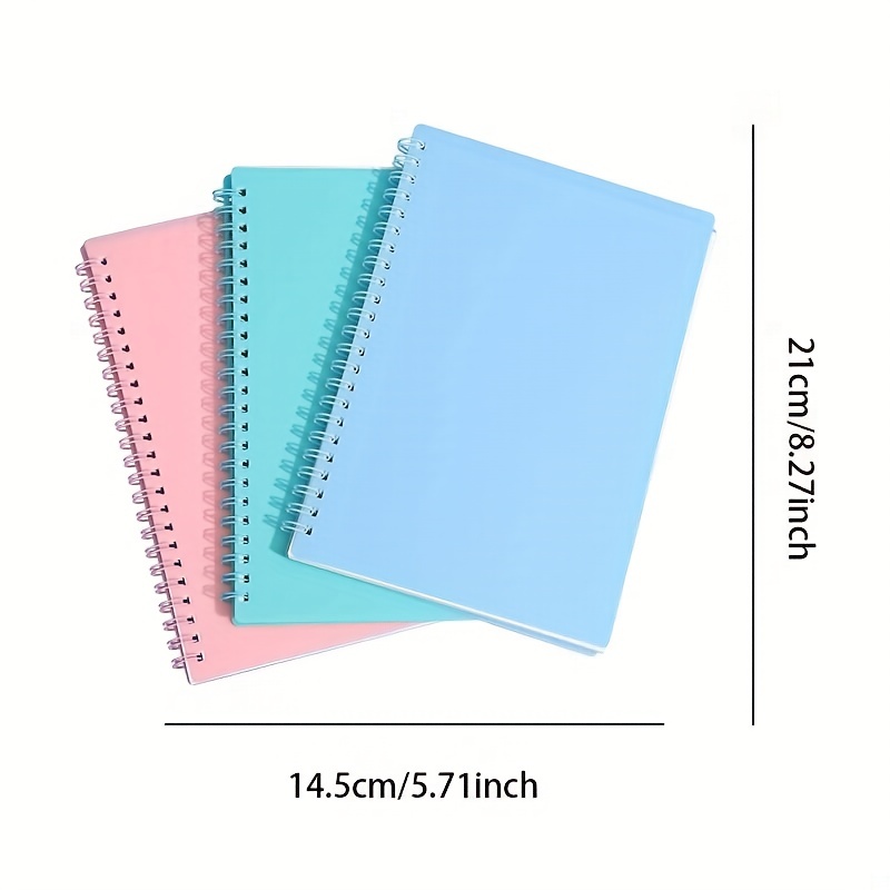 Spiral Binding A5 Size 5 in 1 Notebook with Stick on & Notepad