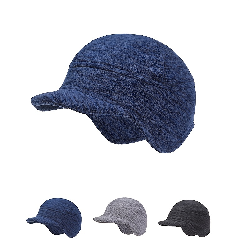 Unisex Outdoor Coldproof Warm Fishing Hat Windproof Fleece With