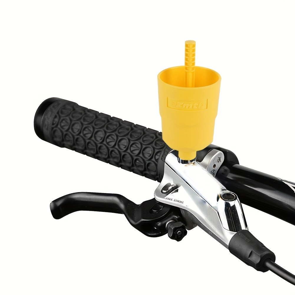  Borgen Kit de purga de frenos de bicicleta para frenos de disco  hidráulicos Shimano I Kit de purga de frenos para bicicleta con sistema  hidráulico de aceite mineral de 3.4 fl