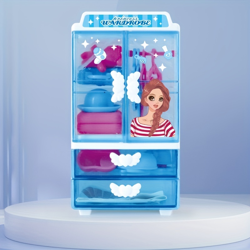 Doll Wardrobe Girl Doll With 15 Accessories (no Dolls And Clothing