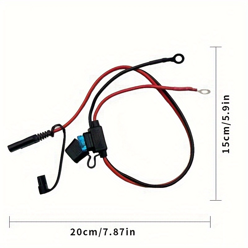 ヒューズボックス付きケーブル | 電源増設キット ヒューズ電源取り出し ヒューズ ケーブル 15A