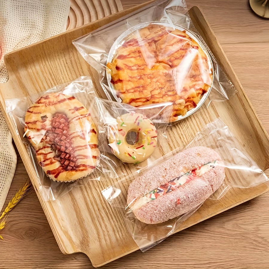 100pcs simple transparent opp bag