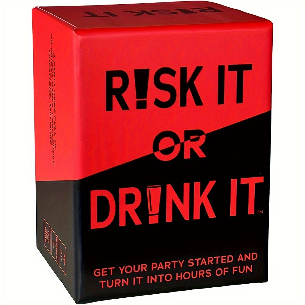 Risk It Or Drink It Gioco Divertente Feste Universitarie - Temu Switzerland