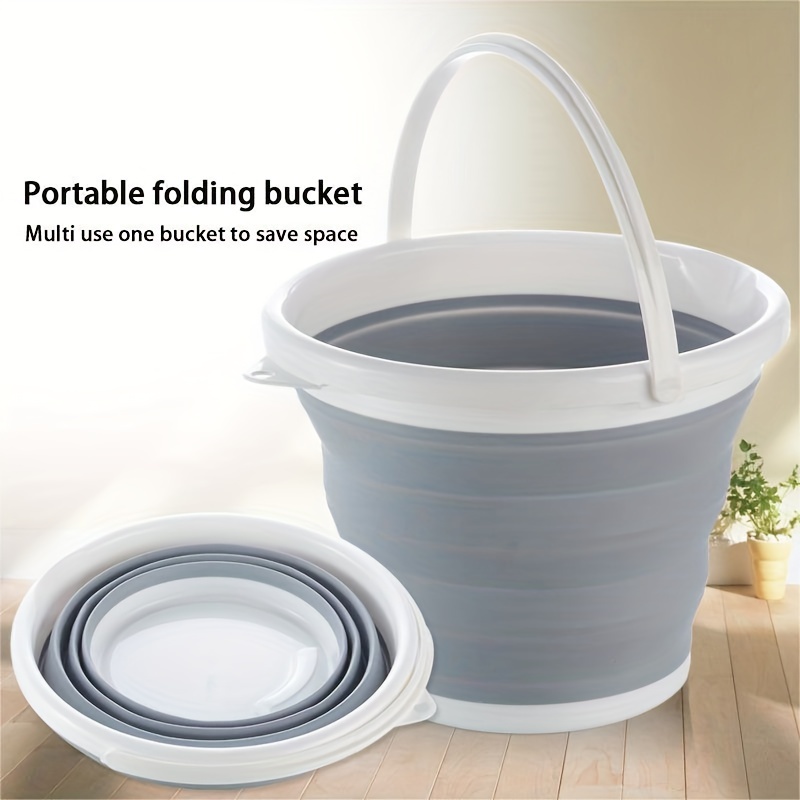 Foldable Bucket Thickened Durable Bucket Portable Home Water - Temu