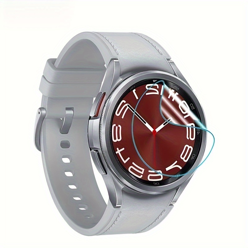 3pcs Hydrogel Screen Protector for SamSung for Galaxy Watch 6/5/4,  40/44/45mm Clear, Anti-Scratch, Waterproof Film Protection