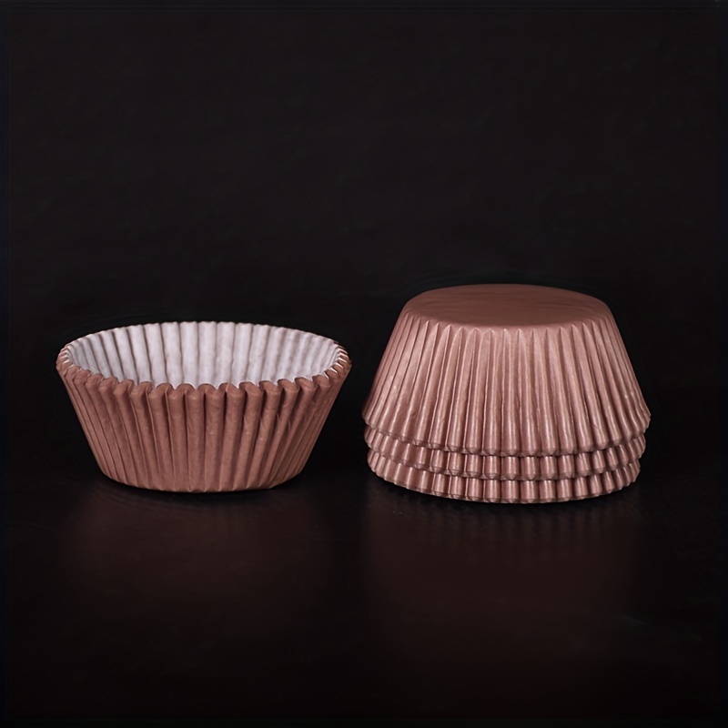100pcs Oven-safe Cupcake Liners, High Temperature Resistant & Oil-proof Muffin  Baking Cups