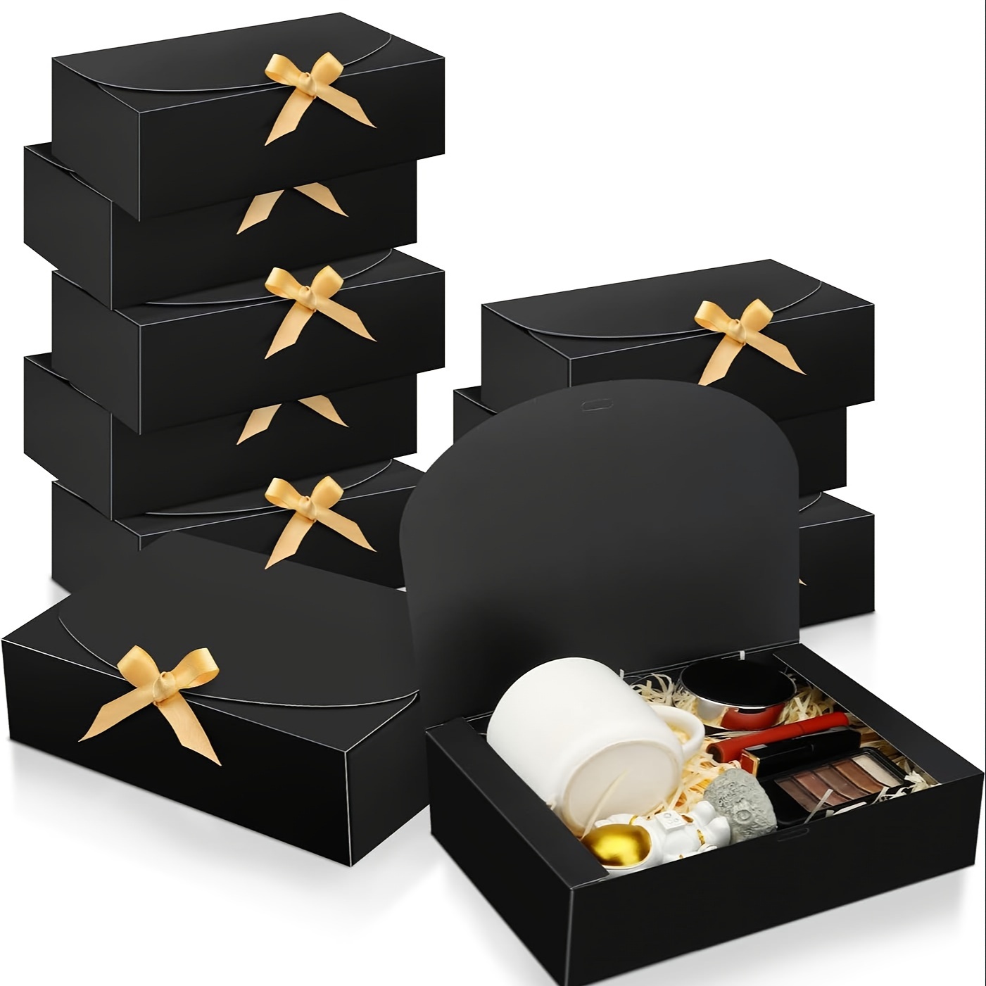 Caja de dinero para regalo en efectivo, caja de regalo con tapa y cinta,  caja de regalo de lujo con flores extraíbles, regalo de cumpleaños único