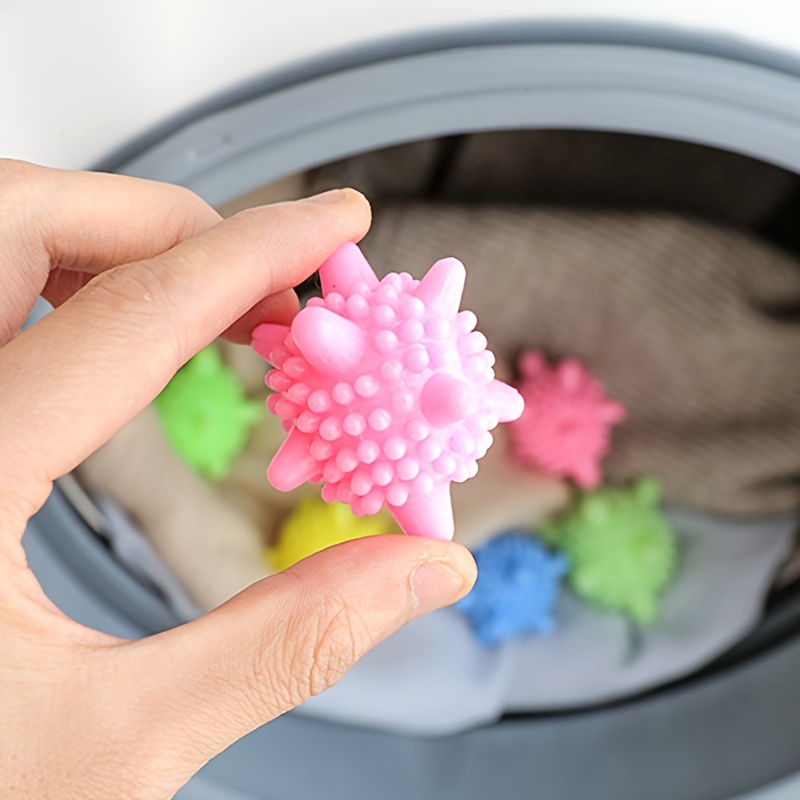  15 bolas para lavadora, reutilizables, no se enredan,  respetuosas con el medio ambiente, bola de lavandería sin enredos para  lavadora : Salud y Hogar