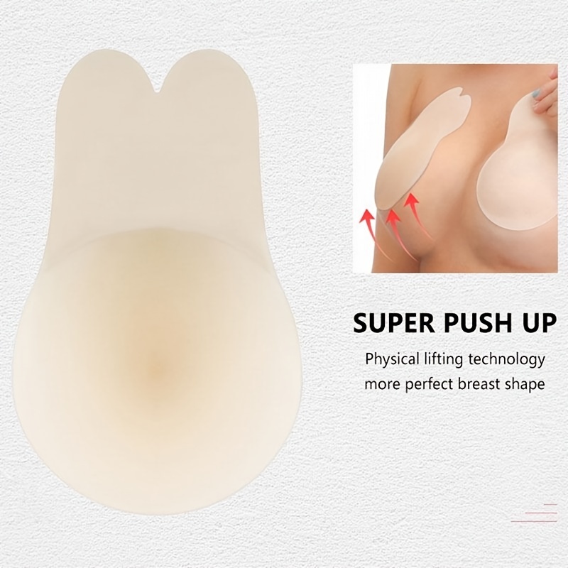 Silicone Push Up Invisible Bra Adhesive Nipple Cover Bra Lifter Comfortable  Silicone Breast Lift Adhesive Women Breast Covers
