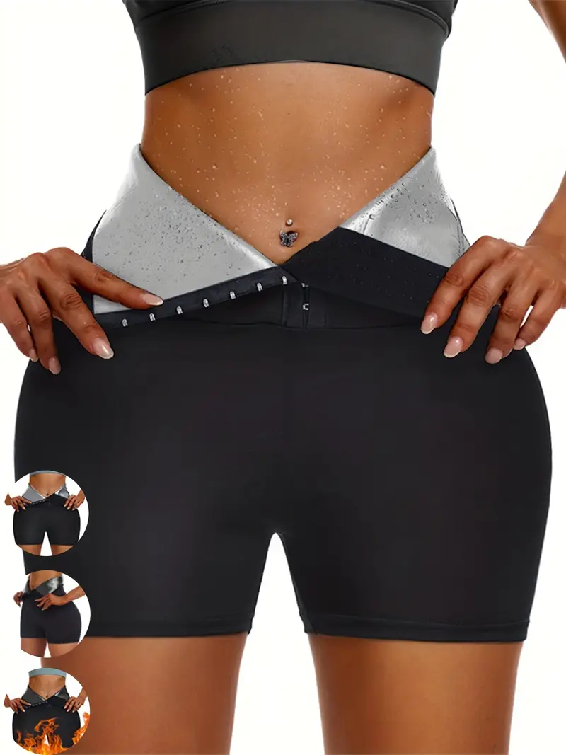 Hook & Loop Shaping Panties, Waist Trainer Tummy Control Compression  Workout Panties, Women's Underwear & Shapewear Bodyshaper